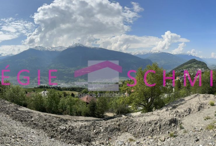 Superbe terrain à bâtir avec vue panoramique à Lens