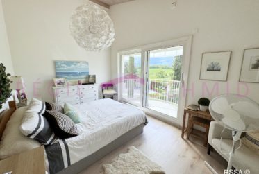 Villa jumelle de 7 pièces avec vue lac et Alpes à Borex