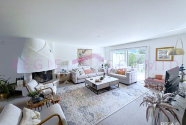 Villa jumelle de 7 pièces avec vue lac et Alpes à Borex