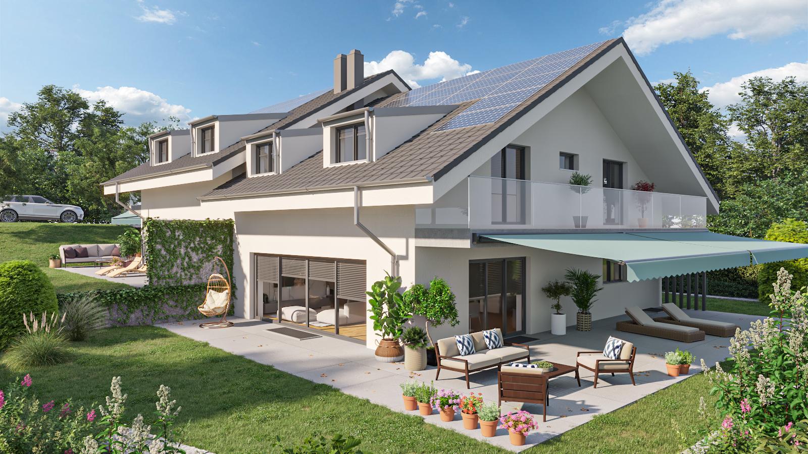 7 Rooms House, Custom built house