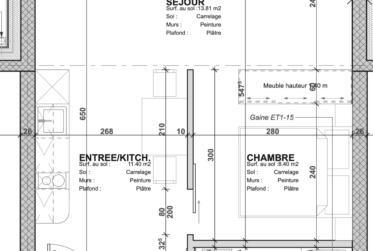 Studio de standing au coeur de Nyon, au calm et a deux pas de la gare.