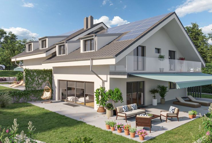 Chantier ouvert ! Projet de 2 Villas Jumelles sur plans (ne reste plus qu'une)