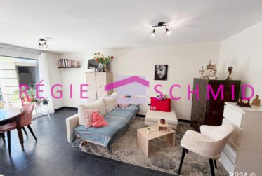 Appartement traversant de 2,5 pièces et 85m² PPE avec 2 balcons