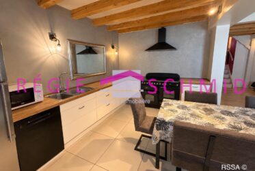 3 Rooms Flat, Flat with front and rear views